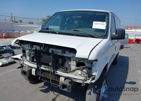 2008 Ford E-250 Commercial/Recreational из США, поврежденный, VIN 1FTNE24W28DA66488